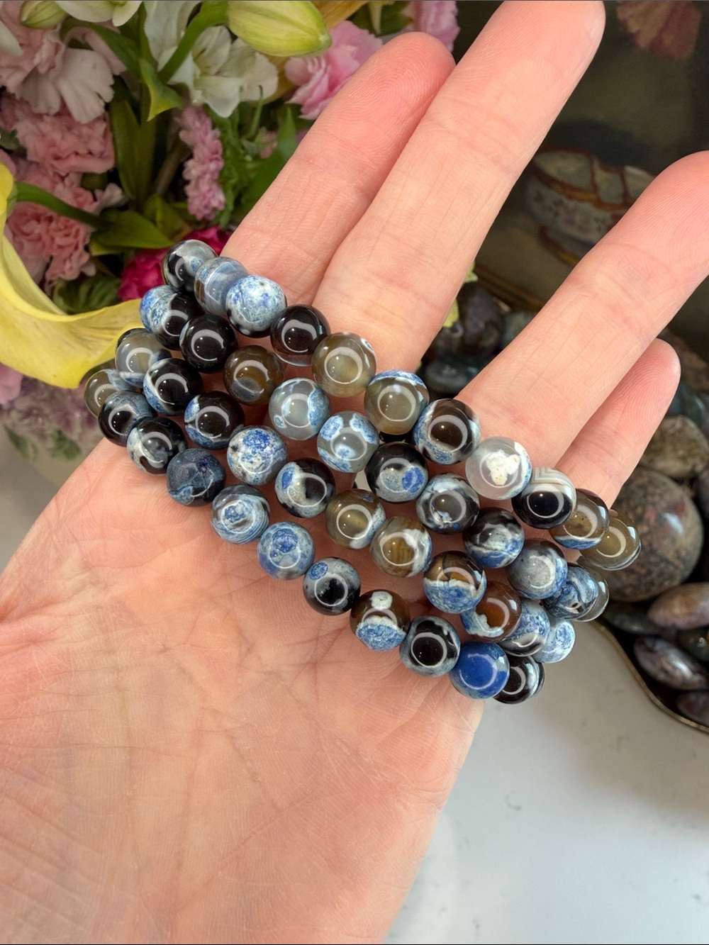 Fire Agate Bracelet (listing is for 1): B1198